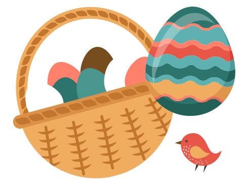 Graphic for easter