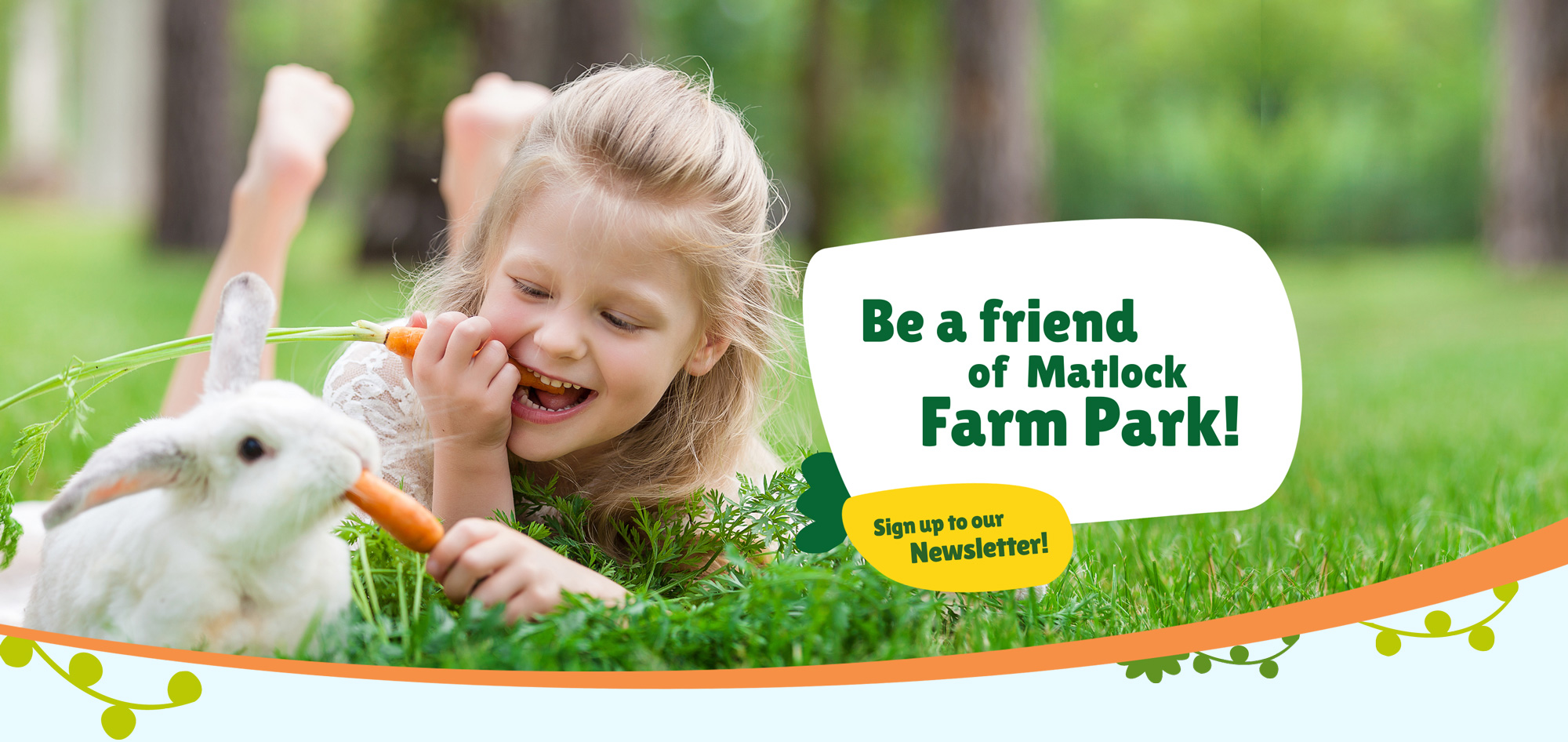 Be a friend of Matlock Farm Park